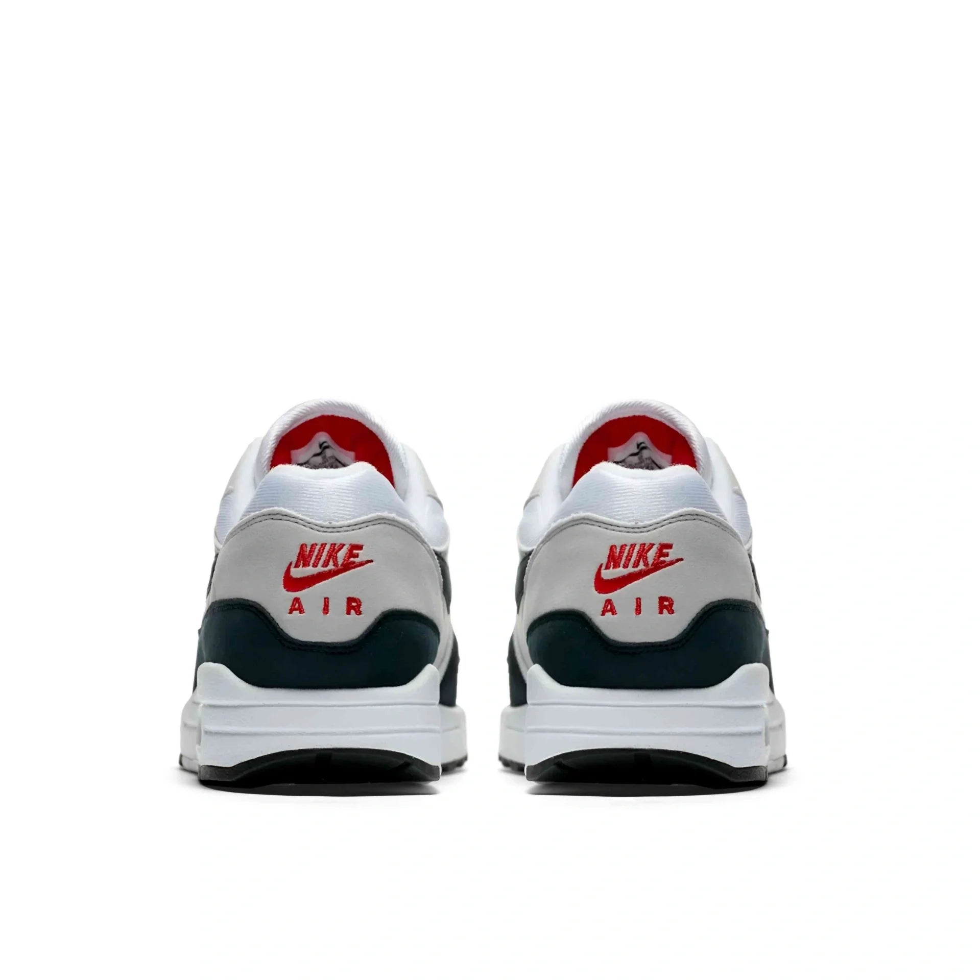 Nike Air Max 1 '86 in dark blue and red.