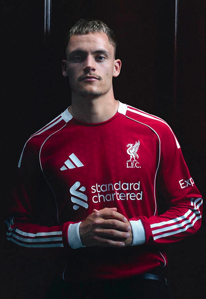 Liverpool Home Long Sleeves 25/26