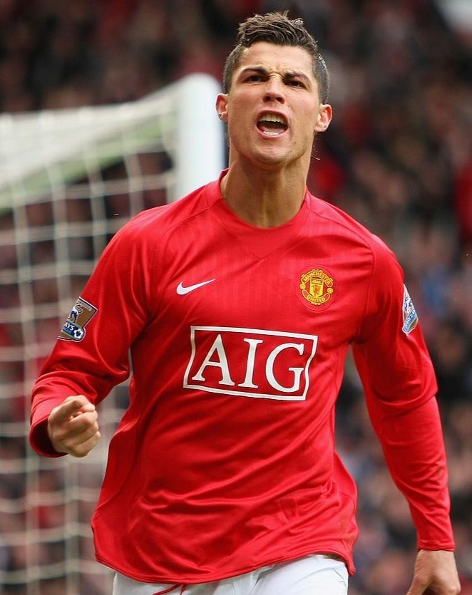 Manchester United Home Long Sleeves 07/08 Retro