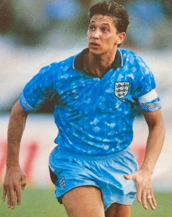 England Home 1990 Blue Retro